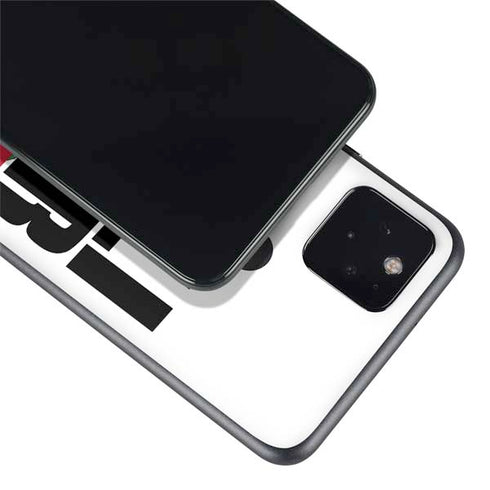 California White Block Google Pixel 5 Skin